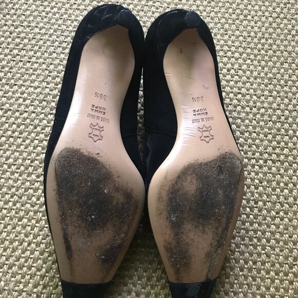 Emma Hope black court shoes - Picture 4 of 10